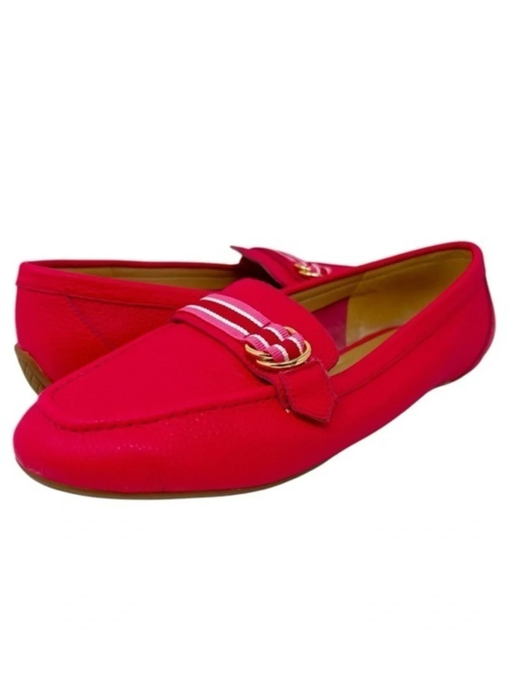 Talbots Slip-On Loafers with Stripe Accent